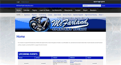 Desktop Screenshot of mcfarlandhockey.org